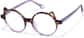 Angle view of Cattitude Glasses 99120717 in Purple thumbnail