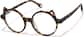 Angle view of Cattitude Glasses 99120725 in Tortoiseshell thumbnail