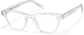Angle view of Clarity Glasses 99120923 in Clear thumbnail