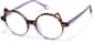 Angle view of Cattitude Glasses 99121417 in Purple thumbnail