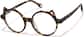 Angle view of Cattitude Glasses 99121425 in Tortoiseshell thumbnail