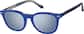Angle view of Polarized Magnetic Clip On Glasses 99121516 in Blue thumbnail