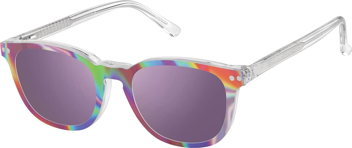 Clear Polarized Magnetic Clip On Glasses #99121723 | Zenni Optical
