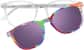 Front view of Polarized Magnetic Clip On Glasses 99121723 in Clear thumbnail