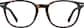 Front view without clip-on of Polarized Magnetic Clip On Glasses 99121825 in Tortoiseshell thumbnail