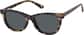 Angle view of Kids Clip On Eyeglasses 99122325 in Tortoiseshell thumbnail