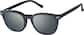 Angle view of Polarized Magnetic Clip On Eyeglasses 99122721 in Black thumbnail