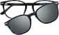 Front view of Polarized Magnetic Clip On Eyeglasses 99122721 in Black thumbnail