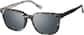 Angle view of Polarized Magnetic Clip On Eyeglasses 99122821 in Black thumbnail
