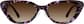 Image of Patterned Cat-eye Glasses  thumbnail