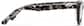 Side view of Patterned Cat-eye Glasses  99123249 in Black/Grey thumbnail