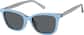 Angle view of Lunettes de soleil magnétiques Clip solaire en forme d’œil de chat 99123412 in Gris thumbnail