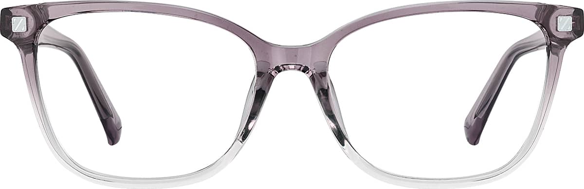 Violet Cat-Eye Magnetic Clip-On Sunglasses #99123517 | Zenni Optical