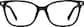 Front view without clip-on of Lunettes de soleil magnétiques Clip solaire en forme d’œil de chat 99123621 in Noir thumbnail