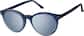 Angle view of Lunettes de soleil rondes magnétiques Clip solaire 99124016 in Bleu thumbnail
