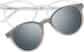 Front view of Lunettes de soleil rondes magnétiques Clip solaire 99124023 in Transparente thumbnail