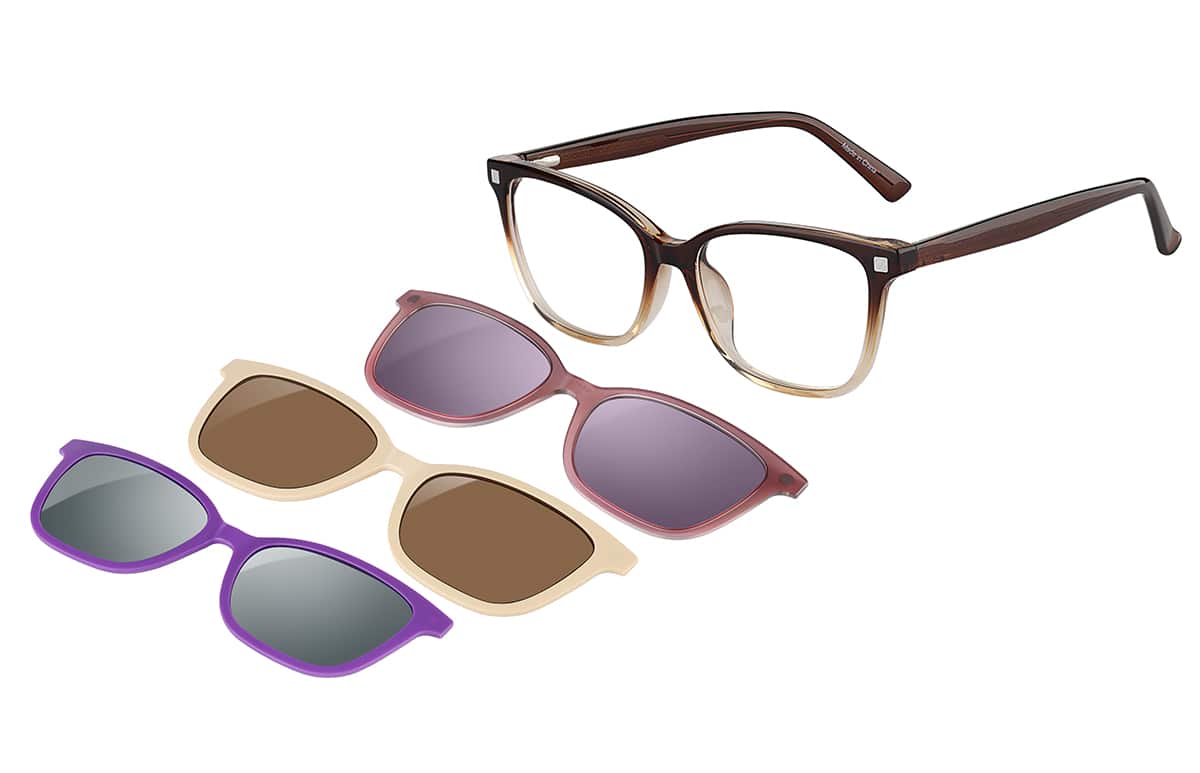 Image of Lentes de Sol magnéticas Clip-On estilo ojo de gato