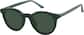 Angle view of Lunettes de soleil rondes magnétiques à clip solaire  99124424 in Verte thumbnail