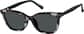 Angle view of Lunettes de soleil magnétiques à clip solaire en forme d’œil de chat  99124621 in Noir thumbnail