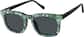 Angle view of Lentes rectangulares con Clip-On magnético  99124821 in Negro thumbnail