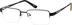Rectangle Glasses 992521 in Black