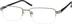 Rectangle Glasses 998411 in Silver