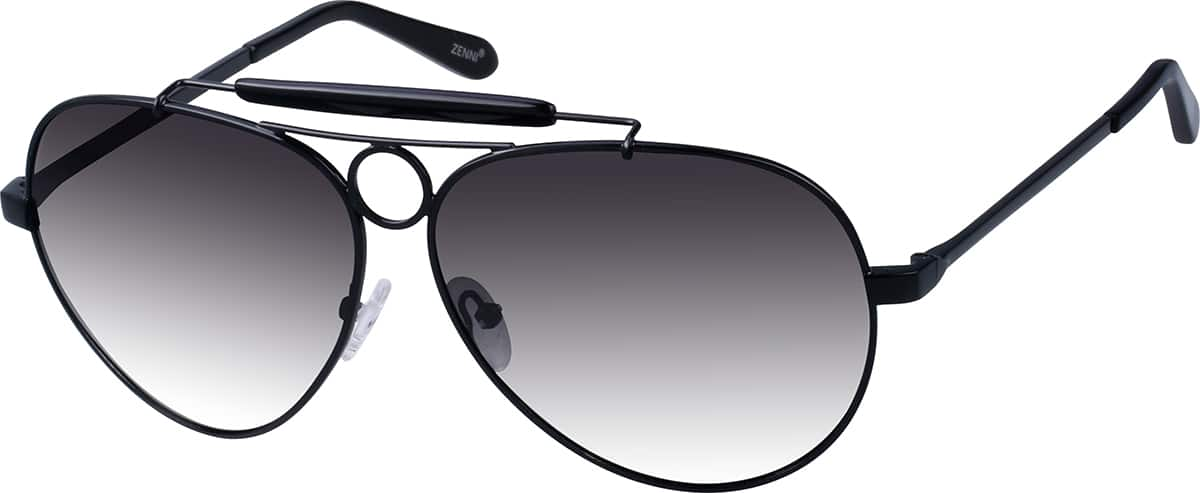 Angle view of Sunglasses A10102621 in Black