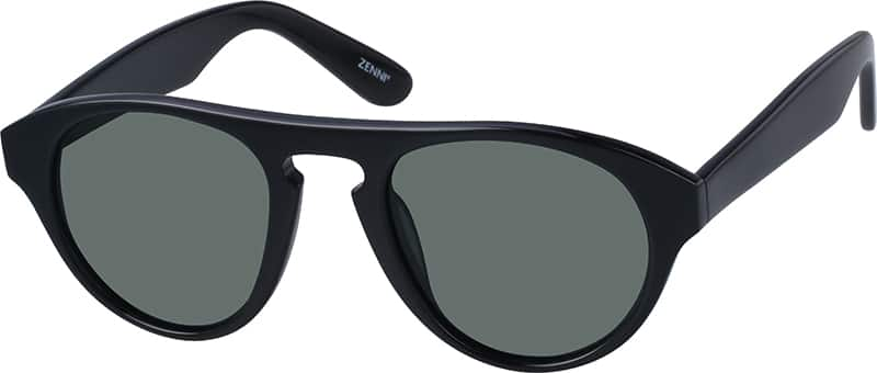 Angle view of Sunglasses A10120421 in Black