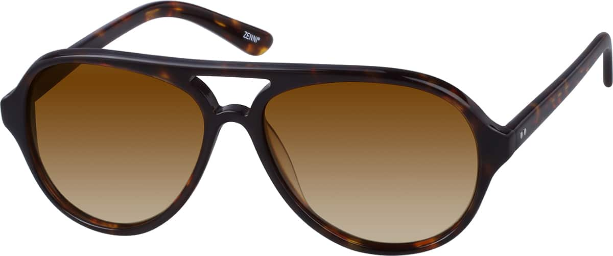 Angle view of Sunglasses A10121025 in Tortoiseshell