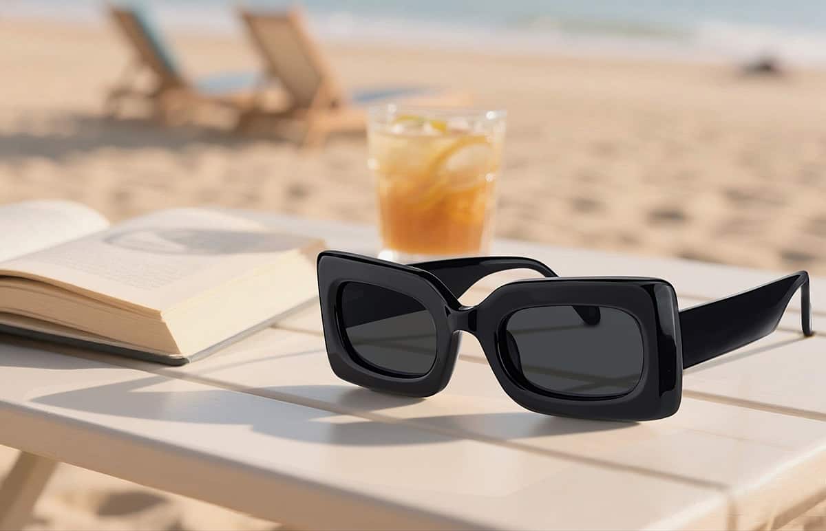 Image of Rectangle Sunglasses
