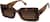 Angle view of Rectangle Sunglasses A10121625 in Tortoiseshell thumbnail