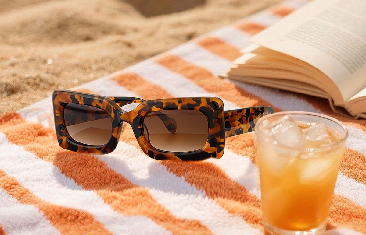 Image of Rectangle Sunglasses