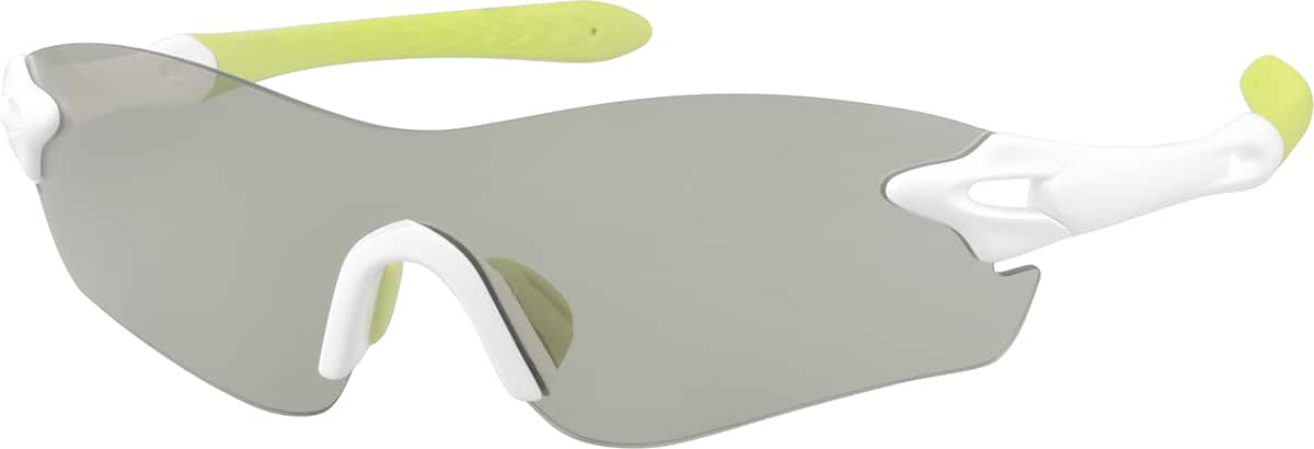 Angle view of Sunglasses A10160130 in White