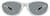 Front view of Sunglasses A10160230 in White thumbnail