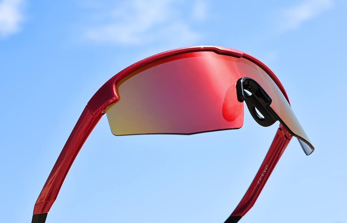 Image of Wrap-Around Shield Sunglasses