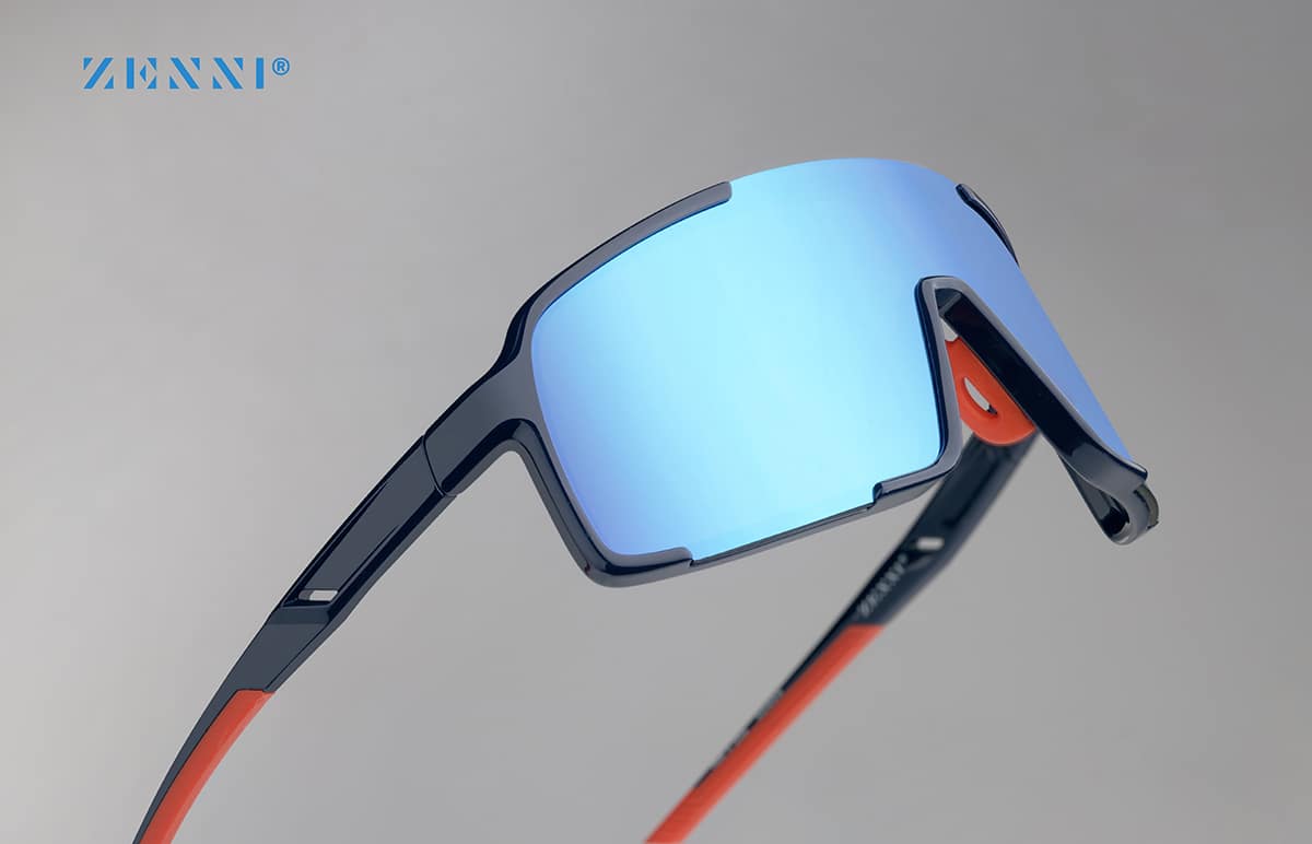 Image of Wrap-Around Shield Sunglasses