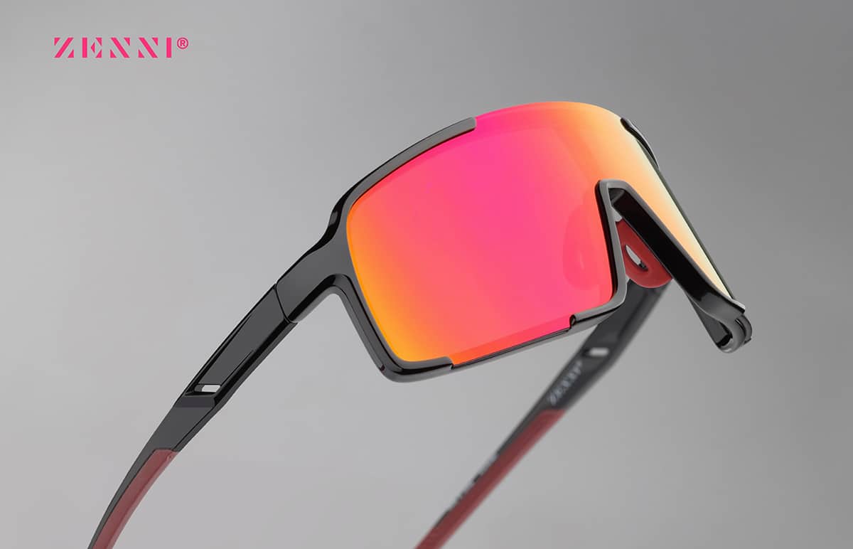 Image of Wrap-Around Shield Sunglasses