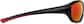 Side view of Wrap-Around Sunglasses A10161721 in Black thumbnail