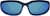 Front view of Rectangle Sunglasses A10161816 in Blue thumbnail