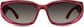 Front view of Wrap-Around Sunglasses A10161818 in Red thumbnail