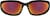 Front view of Rectangle Sunglasses A10161821 in Black thumbnail