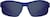 Front view of Half-Rim Sunglasses A10161916 in Blue thumbnail