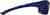 Side view of Half-Rim Sunglasses A10161916 in Blue thumbnail