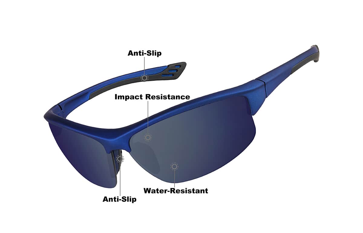 Image of Half-Rim Sunglasses
