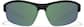 Front view of Half-Rim Sunglasses A10161921 in Black thumbnail