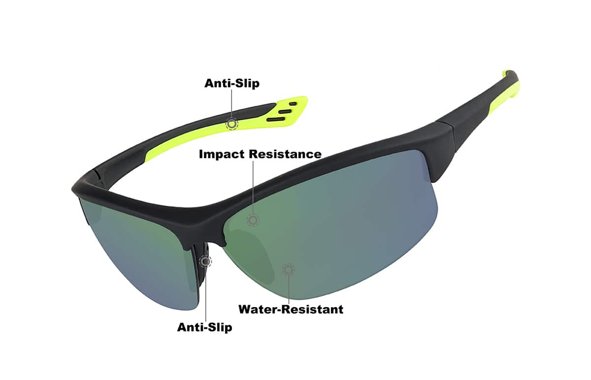 Image of Half-Rim Sunglasses