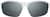 Front view of Half-Rim Sunglasses A10161930 in White thumbnail