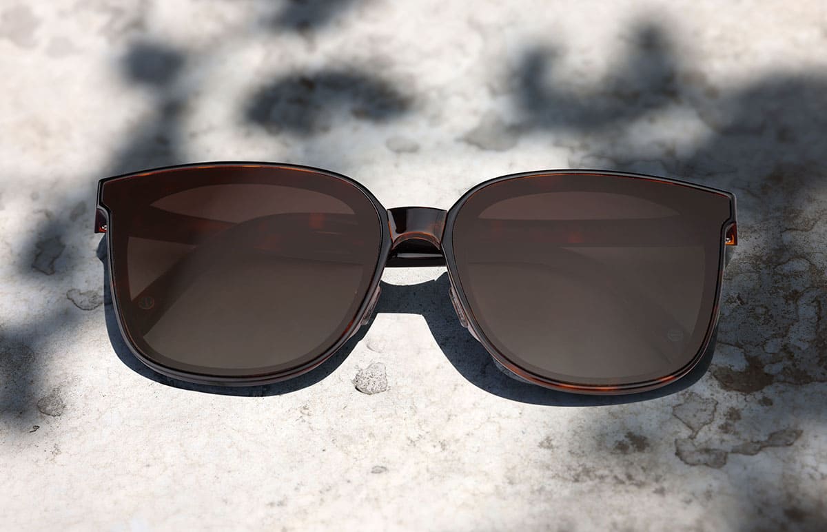 Image of Foldable Square Sunglases