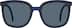 Foldable Square Sunglases A10162036 in Blue
