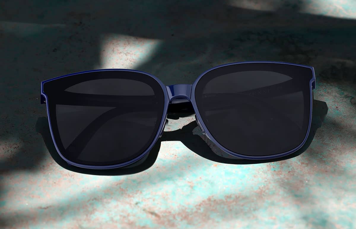 Image of Foldable Square Sunglases